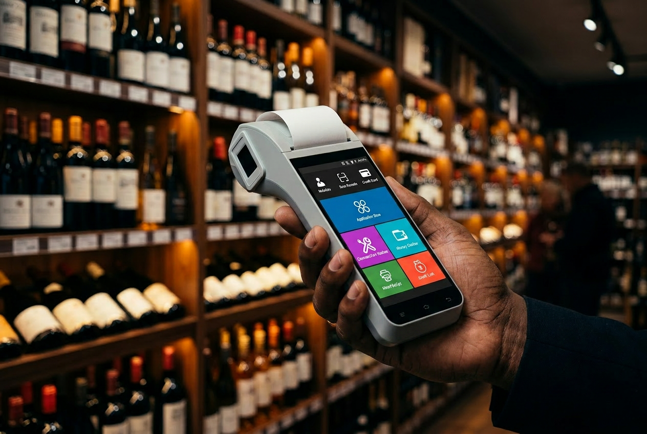 Liquor store POS in Tanzania